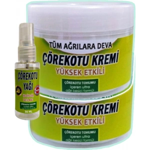 Hubrendy Bez Çörek Otu Kremi 2 Adet 100 ml + 30 ml Çörek Otu Yağı