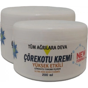 Hubrendy Bez Corex Çörek Otu Kremi 2 Adet 200 ml Kremi