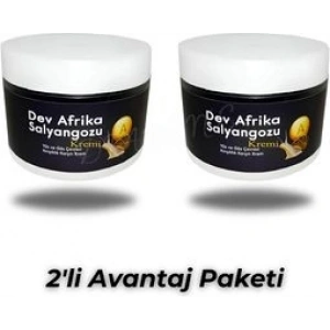 Hubrendy Bez Dev Afrika Salyangozu Kremi 2 Adet
