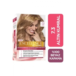Hubrendy Bez Excellence Saç Boyası - 7.3 Altın Kumral