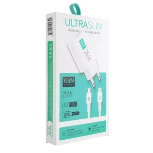 Hubrendy Bez GAN 25 ULTRA SLIM IPHONE SARJ 1 Adet