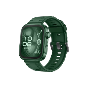 Hubrendy Bez Huawei Fit 4 Nova Silikon Kordon - Koyu Yeşil