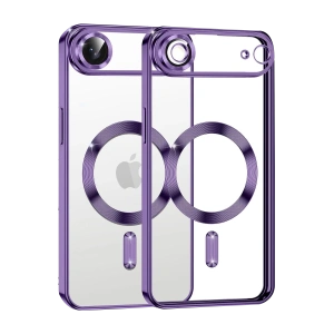 Hubrendy Bez Apple iPhone 17 Air Kross Magneticsafe Kapak - Mor