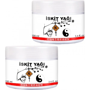 Hubrendy Bez Iskit Yağı Kremi 2 Adet Mucize Iskit Teskin Kremi 100 ml