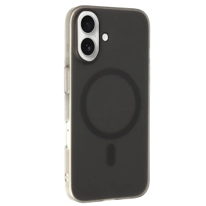 Hubrendy Bez Joko Apple iPhone 16 Plus Tuna PC Slim Magsafe Kapak - Siyah
