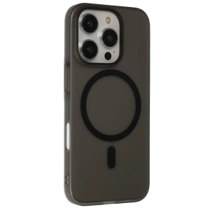 Hubrendy Bez Joko Apple iPhone 16 Pro Max Tuna PC Slim Magsafe Kapak - Siyah