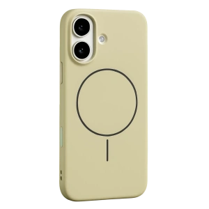Hubrendy Bez Joko Apple iPhone 17 Jully Magsafe Kapak - Bej