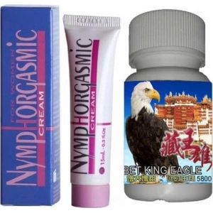 Hubrendy Bez Nymphorgasmic 15 Ml. Cream Kremi + T10 Hapı 10 Luül