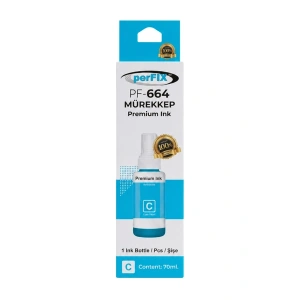 Hubrendy Bez perFIX PF T6732  Mavi Şişeli Mürekkep (70 ml )