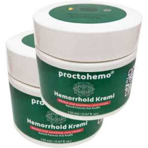 Hubrendy Bez Proctohemo Kişisel Krem Büyük Boy 150 ml x 2 adet