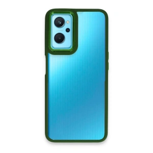 Hubrendy Bez Realme 9i 4G Kılıf Dora Kapak - Pudra