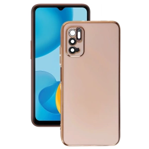 Hubrendy Bez Xiaomi Redmi Note 11 SE Kılıf Volet Silikon - Pembe