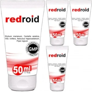 Hubrendy Bez Redroid Bakım Masaj Kremi 4X50 ml