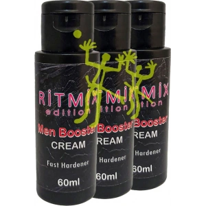 Hubrendy Bez Ritmix Erkeklere Özel Cinsel3 Adet Erek 60 ml Krem