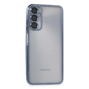 Hubrendy Bez Samsung Galaxy A05S Kılıf Lensli Silikon - Açık Mavi
