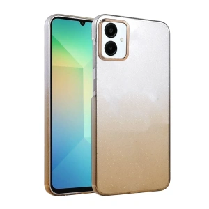 Hubrendy Bez Samsung Galaxy A06 Glossy Kapak - Çöl Titanyum