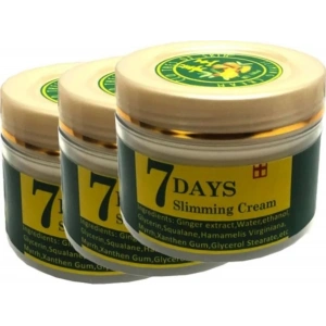 Hubrendy Bez Süper 7days 7 Days Ginger 3lü Miracle Slimming Cream Kremi 100 ml