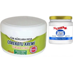 Hubrendy Bez Süper Çörek Otu Xl Boy Krem 200 Ml+50 ml Snow Kitten Krem