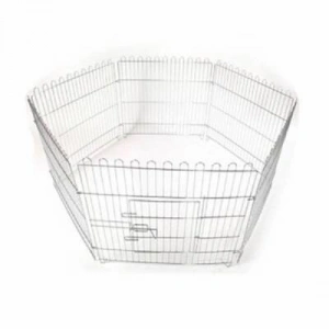 Hubrendy Bez Tel Panel Küçük Irk Köpek Oyun Alanı 59x63 Cm