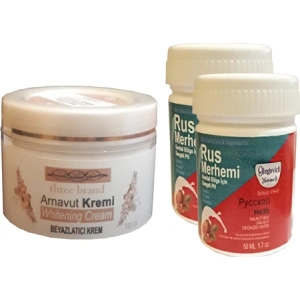 Hubrendy Bez Three Brand Arnavut Kremi + Rus Merhemi 50 ml