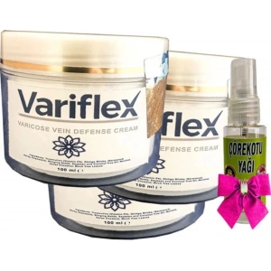 Hubrendy Bez Variflex Krem 100 ml x 3 Adet + ve Çörek Otu Yağı 30 ml