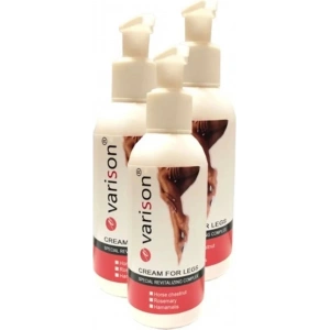 Hubrendy Bez Varison Cream Dizbacak Bakım Kremi 120 ml 3 Adet