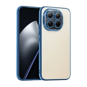 Hubrendy Bez Xiaomi Mi 15 Lensli Silikon - Açık Mavi