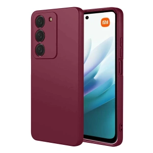 Hubrendy Bez Xiaomi Redmi 15 4G First Silikon - Bordo