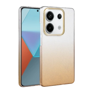 Hubrendy Bez Xiaomi Redmi Note 13 Pro 4G Glossy Kapak - Çöl Titanyum
