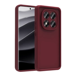 Hubrendy Bez Xiaomi Redmi Note 15 Pro 5G Viera Silikon - Bordo