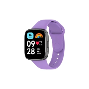 Hubrendy Bez Xiaomi Redmi Watch 3 Active Klasik Kordon - Lila