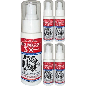Hubrendy Bez Bigboost Cream 5 Adet Erkek Uzun-Kalın-Sert- Bakım Kremi 50 ml