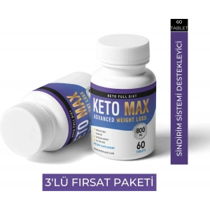 Hubrendy Bez Bioleks Keto Max 3 Adet