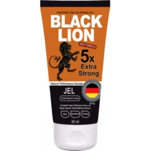 Hubrendy Bez Black Lion 5x Erkeklere Krem 50 ml