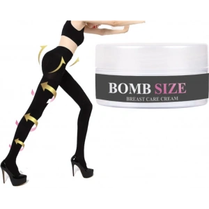 Hubrendy Bez Bomb Size Bombsize Göğüslerinize Krem + S-M Beden Süper Akıllı Mikro Kapsüllü Tayt