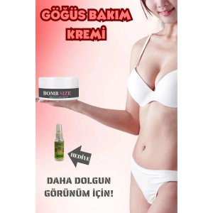 Hubrendy Bez Bombsize Göğüs ve 50 ml + Çörek Otu Yağı 30 ml