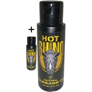 Hubrendy Bez Bonie Hot Rhino 2 Adet Bay Bayan Masaj Yağı 60 ml