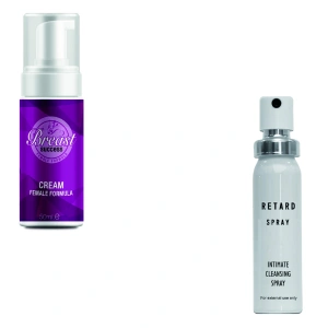 Hubrendy Bez Breast Succes Göğüs Kremi + Retard Sprey