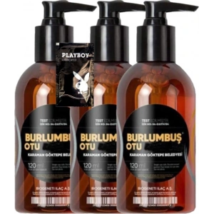 Hubrendy Bez Burlumbuş Otu Jeli 120 ml x 3 adet + Jel