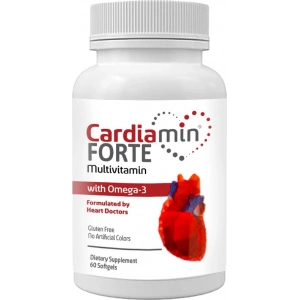 Hubrendy Bez Cardiamin Forte 1 Kutu Multivitaminli OMEGA3LÜ 60 Soft Jel Kapsüllü Formül