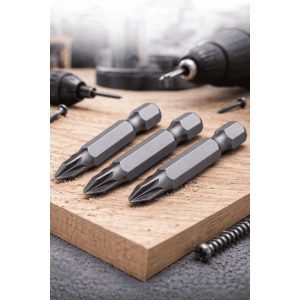 Hubrendy ÇER 3 Adet 50 Mm Yıldız Uçlu Tornavida Bits