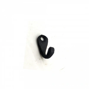 Hubrendy ÇER Antika Tarz Dekoratif Pirinç Tekli Mini Askı - 27x11 Mm, Oksit