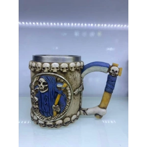 Hubrendy ÇER Azrail Çelik Kupa Bardak Kod 220027