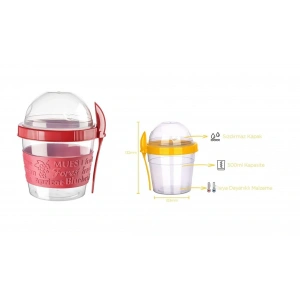 Hubrendy ÇER Bebek Mama Saklama Kabı 500ml