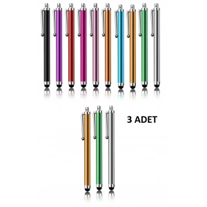Hubrendy ÇER Dokunmatik Kalem Stylus Dokunmatik Kalem 3 Adet