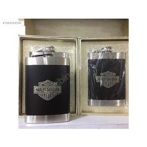Hubrendy ÇER Harley Davidson Matara 8 Oz (240 Ml) İçecek Matarası