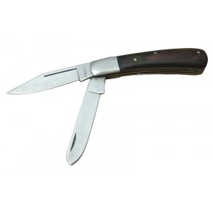 Hubrendy ÇER K-29 Falkon Çiftli Çakı 14 Cm - Ahşap Sap, Manuel