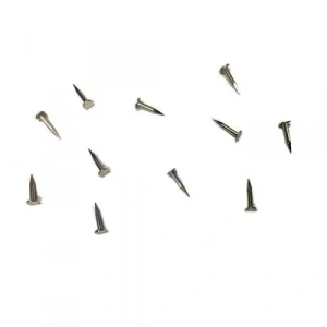 Hubrendy ÇER Klips, Menteşe, Ayağı Çivisi  7mm Çelik - Nikel 100gr