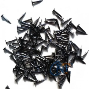 Hubrendy ÇER Klips, Menteşe, Ayağı Çivisi 7mm Çelik - Siyah 10gr