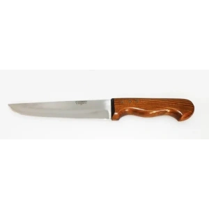 Hubrendy ÇER Küçükata Bursa Kalın Küt Kasap Bıçağı No:3, 17 Cm - Ahşap Sap